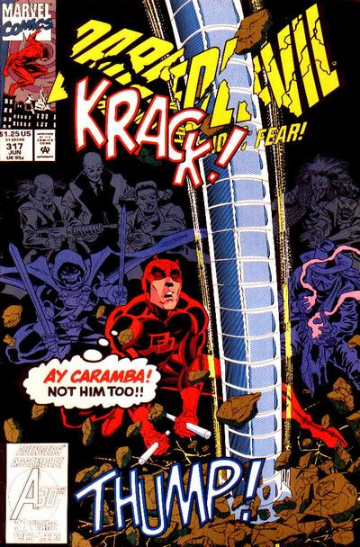 Cover for Daredevil (Marvel, 1964 series) #317 [Direct]