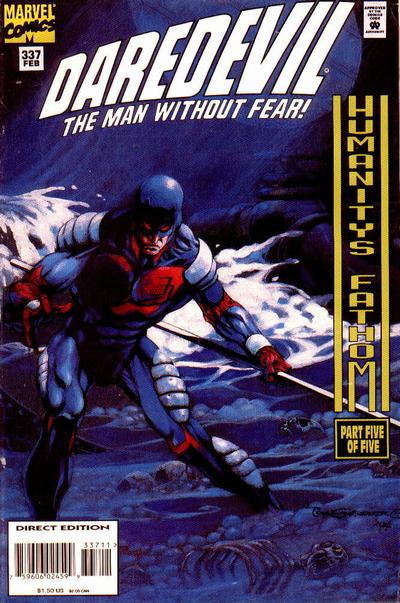 Cover for Daredevil (Marvel, 1964 series) #337 [Direct Edition]