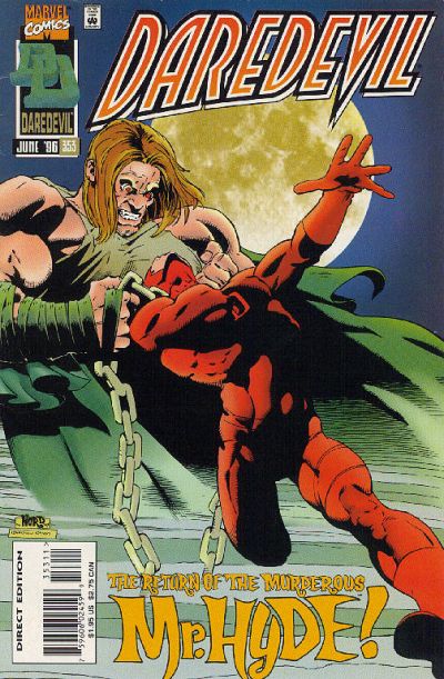 Cover for Daredevil (Marvel, 1964 series) #353 [Direct Edition]