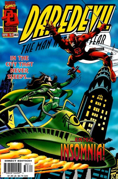 Cover for Daredevil (Marvel, 1964 series) #363 [Direct Edition]