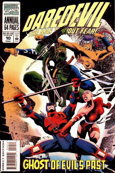 Cover for Daredevil Annual (Marvel, 1967 series) #10 [Direct Edition]
