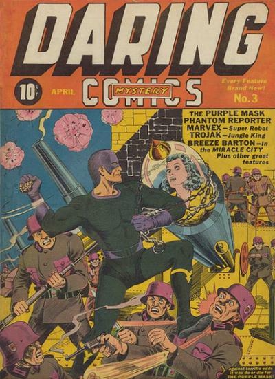 Cover for Daring Mystery Comics (Marvel, 1940 series) #3