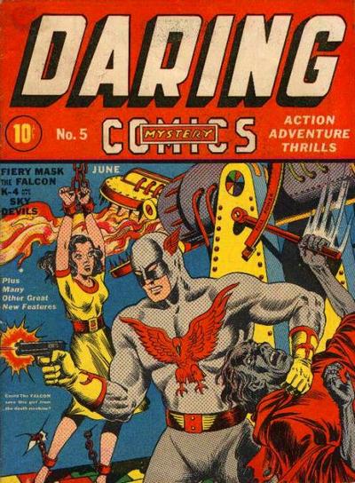 Cover for Daring Mystery Comics (Marvel, 1940 series) #5
