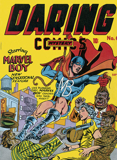 Cover for Daring Mystery Comics (Marvel, 1940 series) #6