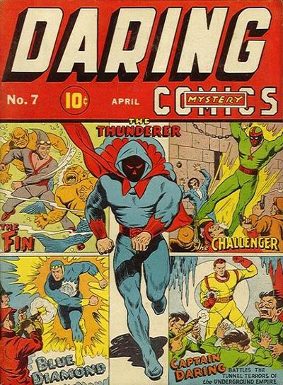 Cover for Daring Mystery Comics (Marvel, 1940 series) #7