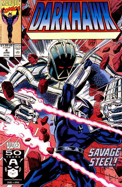 Cover for Darkhawk (Marvel, 1991 series) #4 [Direct]