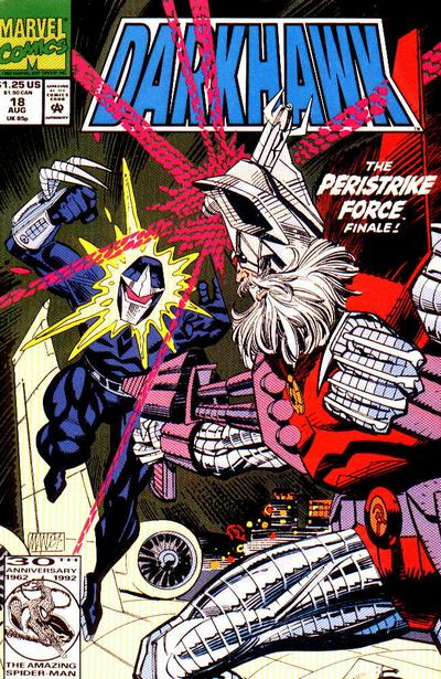 Cover for Darkhawk (Marvel, 1991 series) #18 [Direct]
