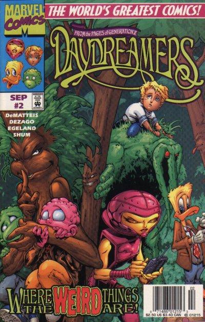 Cover for Daydreamers (Marvel, 1997 series) #2 [Newsstand]