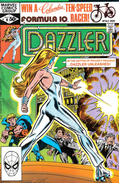 Cover for Dazzler (Marvel, 1981 series) #9 [Direct]