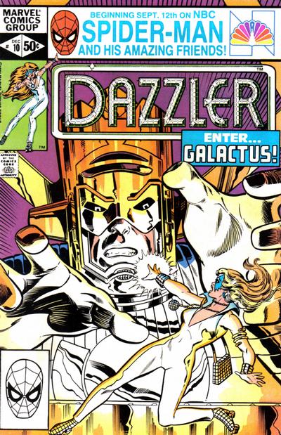 Cover for Dazzler (Marvel, 1981 series) #10 [Direct]