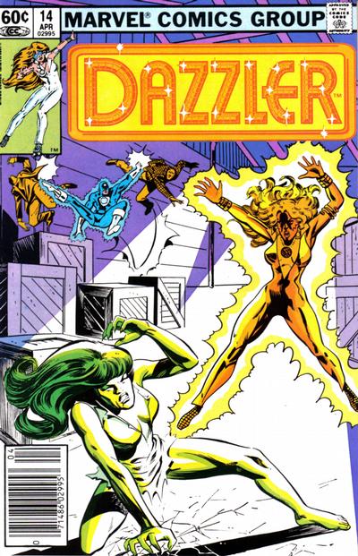 Cover for Dazzler (Marvel, 1981 series) #14 [Newsstand]