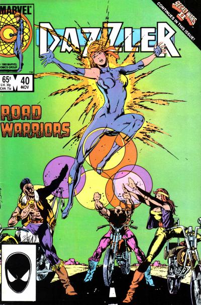 Cover for Dazzler (Marvel, 1981 series) #40 [Direct]