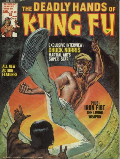 Cover for The Deadly Hands of Kung Fu (Marvel, 1974 series) #20