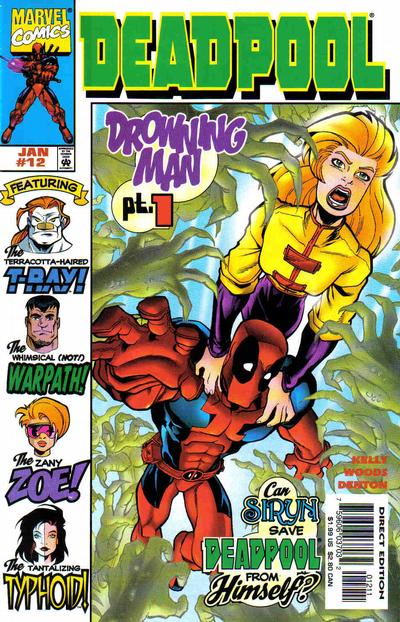 Cover for Deadpool (Marvel, 1997 series) #12 [Direct Edition]