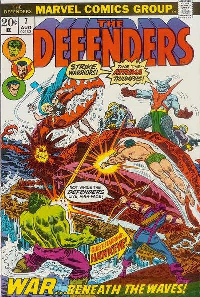 Cover for The Defenders (Marvel, 1972 series) #7 [Regular Edition]