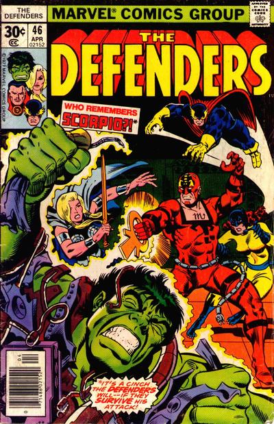 Cover for The Defenders (Marvel, 1972 series) #46 [Regular Edition]