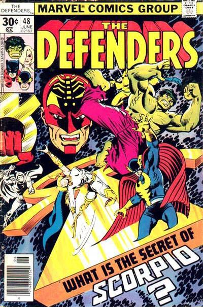 Cover for The Defenders (Marvel, 1972 series) #48 [30¢]