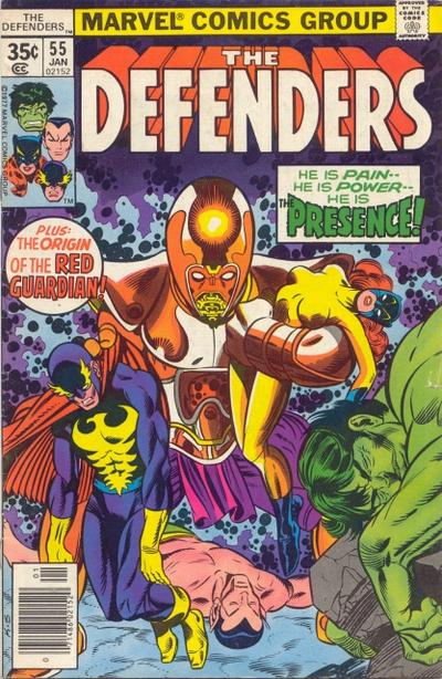 Cover for The Defenders (Marvel, 1972 series) #55