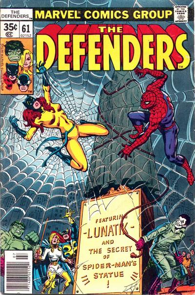 Cover for The Defenders (Marvel, 1972 series) #61