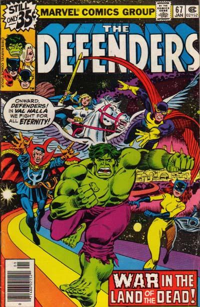 Cover for The Defenders (Marvel, 1972 series) #67 [Regular Edition]