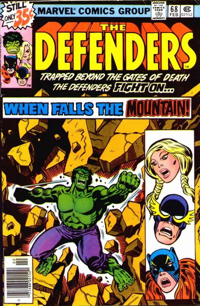 Cover for The Defenders (Marvel, 1972 series) #68 [Regular Edition]
