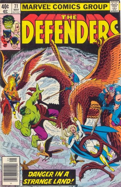 Cover for The Defenders (Marvel, 1972 series) #71 [Regular Edition]