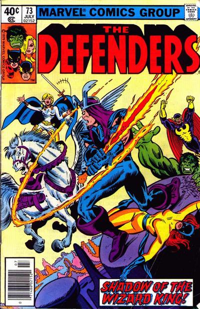 Cover for The Defenders (Marvel, 1972 series) #73 [Newsstand]