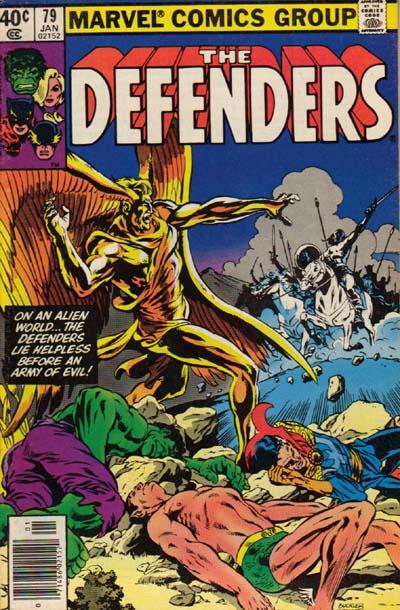 Cover for The Defenders (Marvel, 1972 series) #79 [Newsstand]