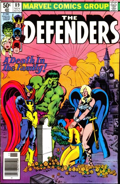 Cover for The Defenders (Marvel, 1972 series) #89 [Newsstand]