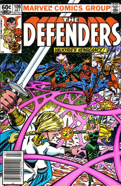 Cover for The Defenders (Marvel, 1972 series) #109 [Newsstand]