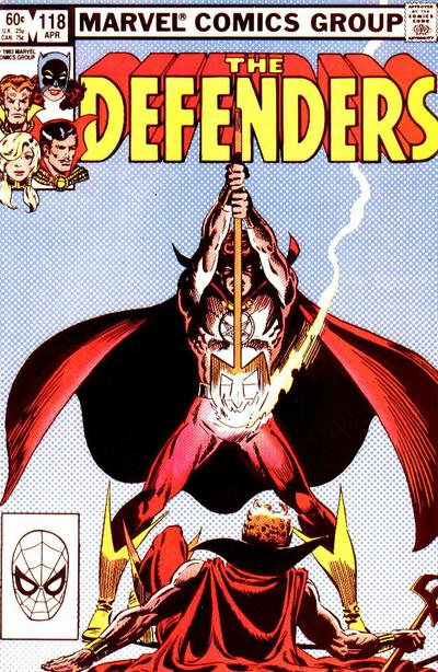 Cover for The Defenders (Marvel, 1972 series) #118 [Direct]