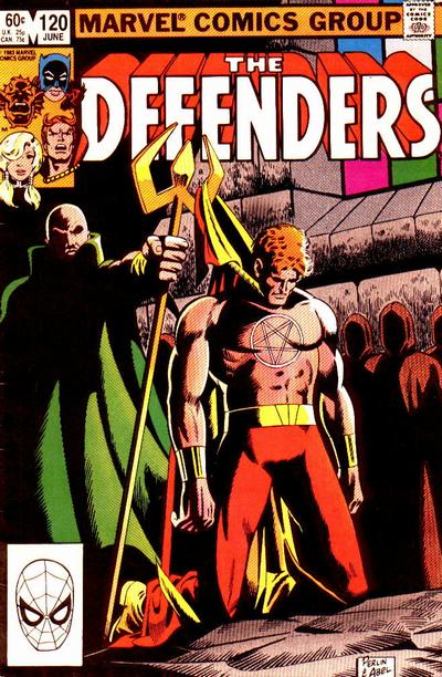 Cover for The Defenders (Marvel, 1972 series) #120 [Direct]