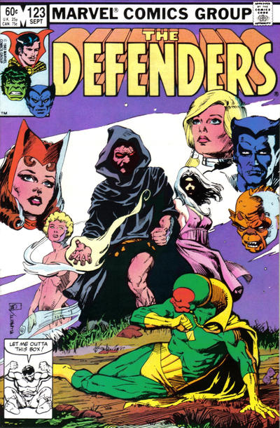 Cover for The Defenders (Marvel, 1972 series) #123 [Direct]