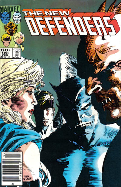Cover for The Defenders (Marvel, 1972 series) #128 [Newsstand]