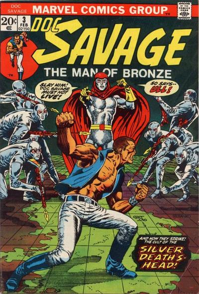 Cover for Doc Savage (Marvel, 1972 series) #3