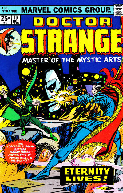 Cover for Doctor Strange (Marvel, 1974 series) #10