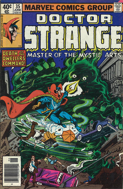 Cover for Doctor Strange (Marvel, 1974 series) #35 [Newsstand]