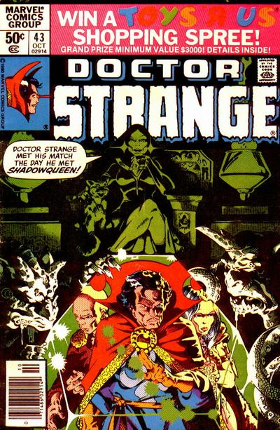 Cover for Doctor Strange (Marvel, 1974 series) #43 [Newsstand]
