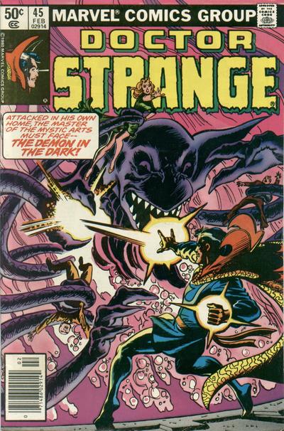 Cover for Doctor Strange (Marvel, 1974 series) #45 [Newsstand]