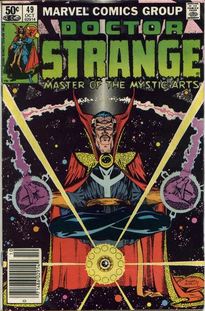 Cover for Doctor Strange (Marvel, 1974 series) #49 [Newsstand]