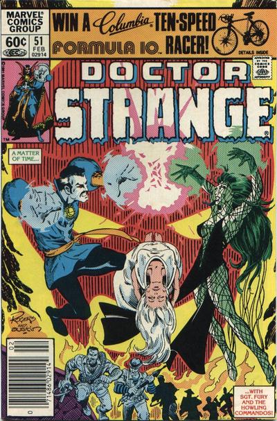 Cover for Doctor Strange (Marvel, 1974 series) #51 [Newsstand]