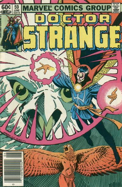 Cover for Doctor Strange (Marvel, 1974 series) #59 [Newsstand]