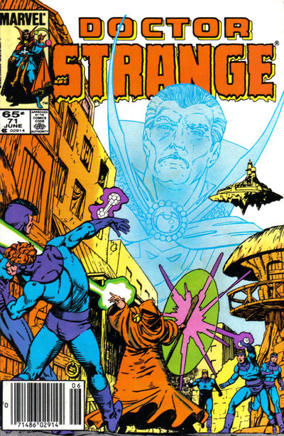 Cover for Doctor Strange (Marvel, 1974 series) #71 [Newsstand]