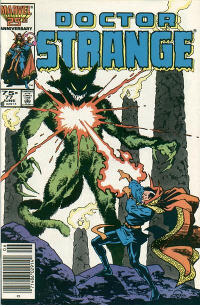 Cover for Doctor Strange (Marvel, 1974 series) #77 [Newsstand]