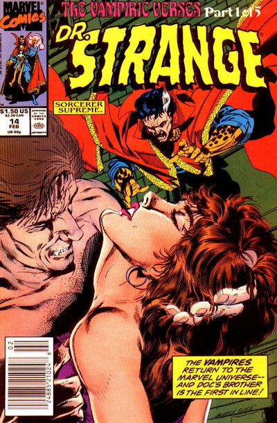 Cover for Doctor Strange, Sorcerer Supreme (Marvel, 1988 series) #14