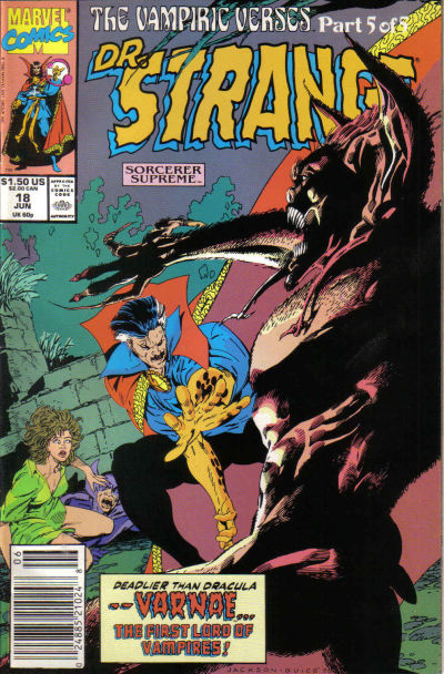 Cover for Doctor Strange, Sorcerer Supreme (Marvel, 1988 series) #18