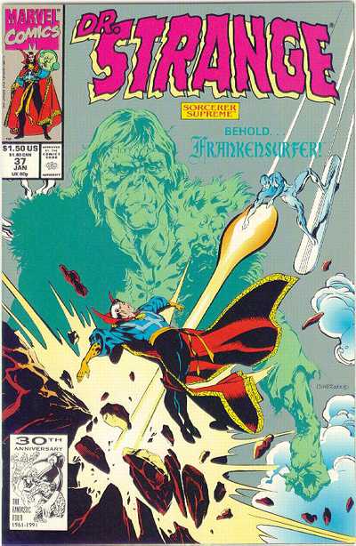 Cover for Doctor Strange, Sorcerer Supreme (Marvel, 1988 series) #37 [Direct]