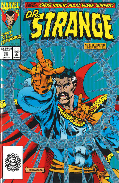Cover for Doctor Strange, Sorcerer Supreme (Marvel, 1988 series) #50 [Direct]