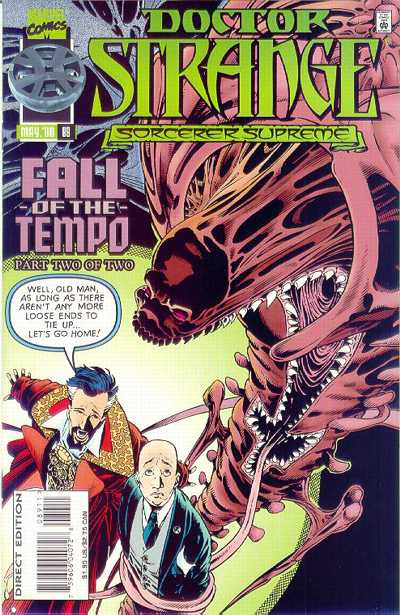 Cover for Doctor Strange, Sorcerer Supreme (Marvel, 1988 series) #89