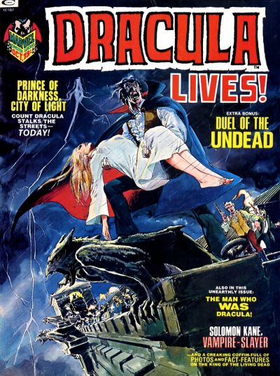 Cover for Dracula Lives (Marvel, 1973 series) #3